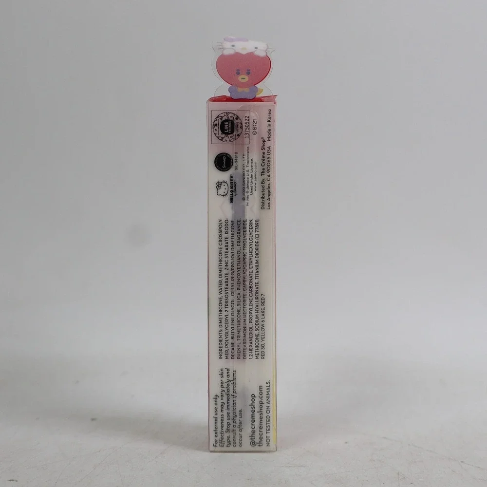 3 PACK The Crème Shop  x Hello Kitty Velvet Lip Stain - Magic Kiss 0.26 oz